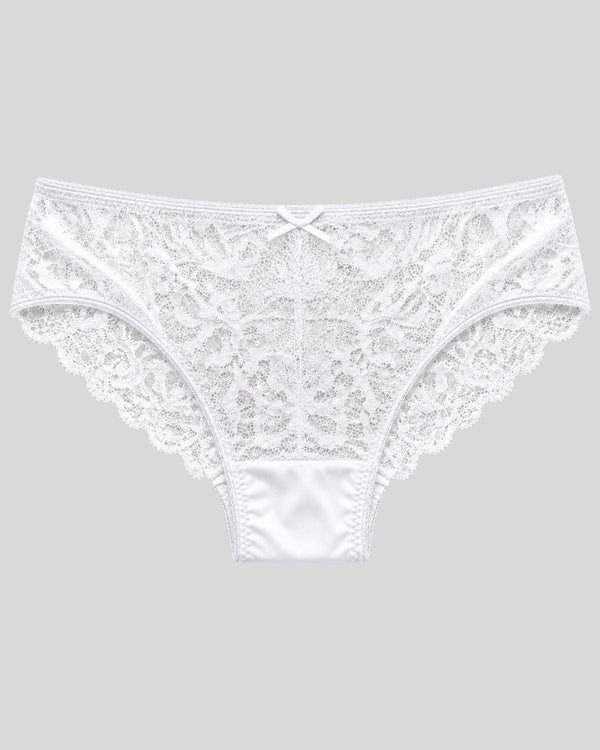 Pure Elegance Lace Bikini Panty