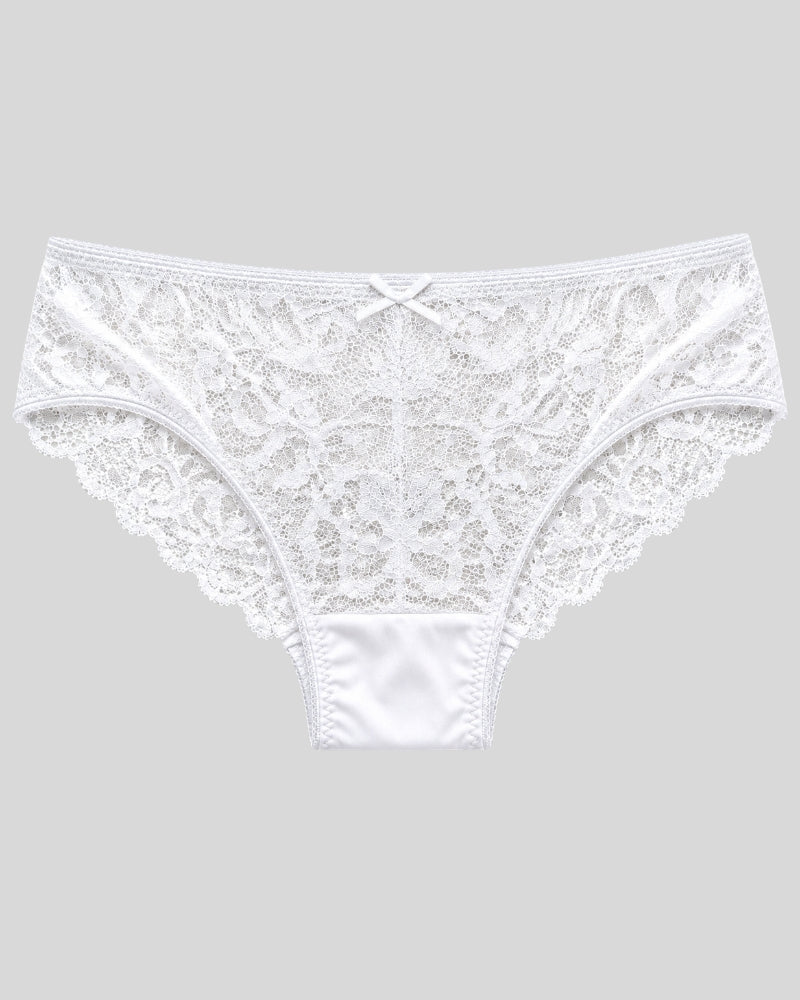 Pure Elegance Lace Bikini Panty