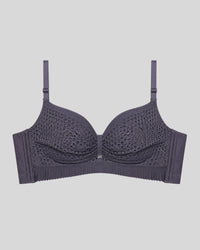 Smoke Grey AirMesh Comfort Bra