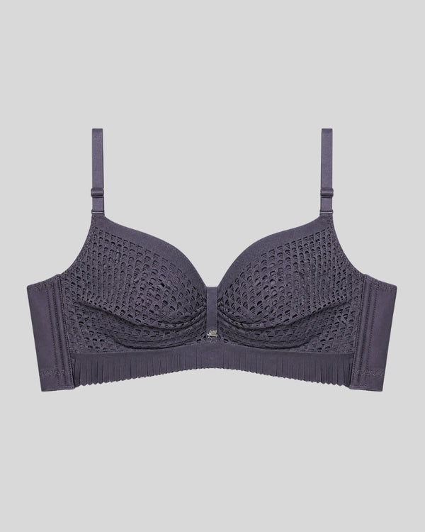Smoke Grey AirMesh Comfort Bra