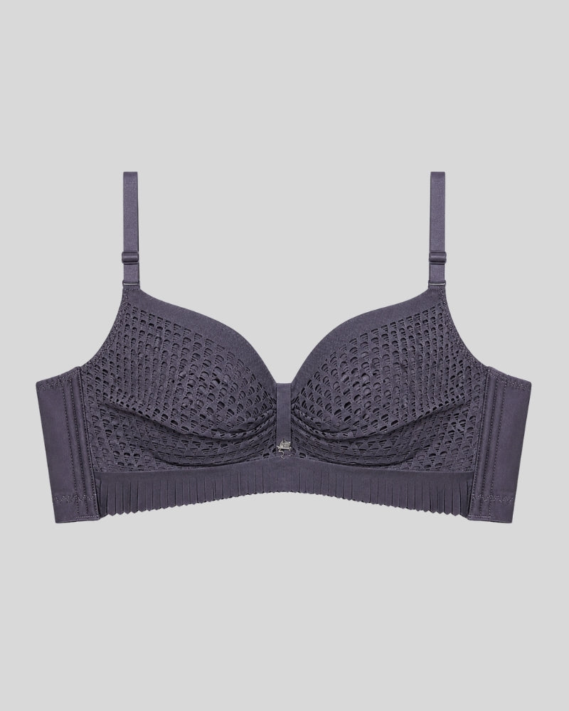 Smoke Grey AirMesh Comfort Bra