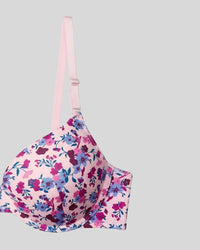 Pink Blossom Push-Up Bra