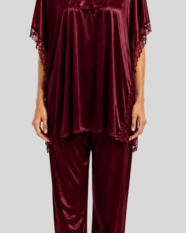 Bordeaux Kaftan Lounge Set