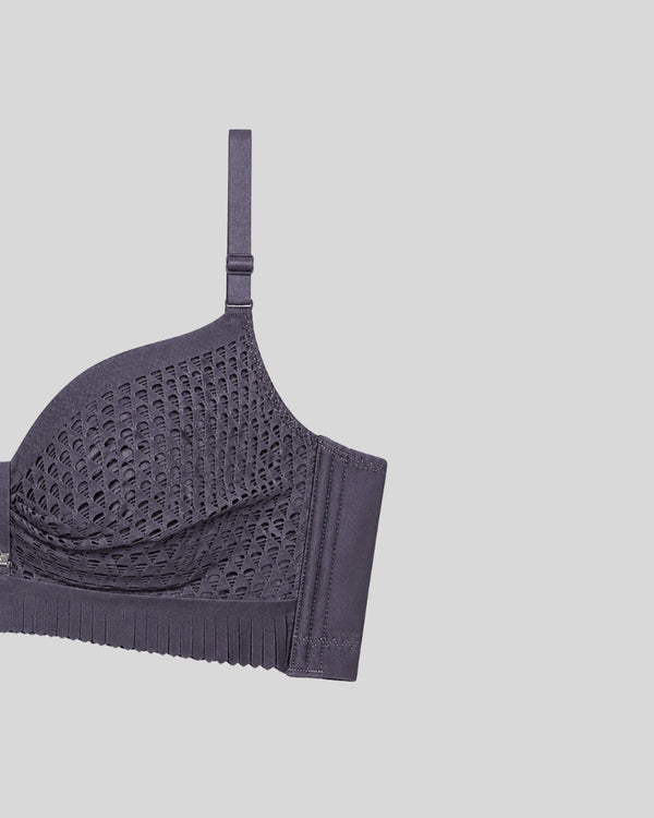 Smoke Grey AirMesh Comfort Bra