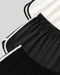 Contrast Trim Lounge Shorts ( Pack of 3 )