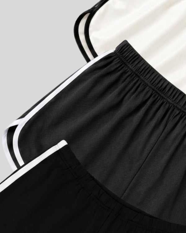 Contrast Trim Lounge Shorts ( Pack of 3 )