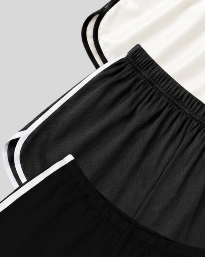 Contrast Trim Lounge Shorts ( Pack of 3 )
