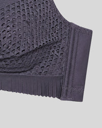 Smoke Grey AirMesh Comfort Bra