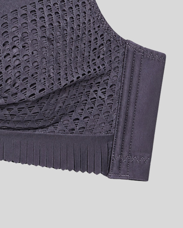 Smoke Grey AirMesh Comfort Bra