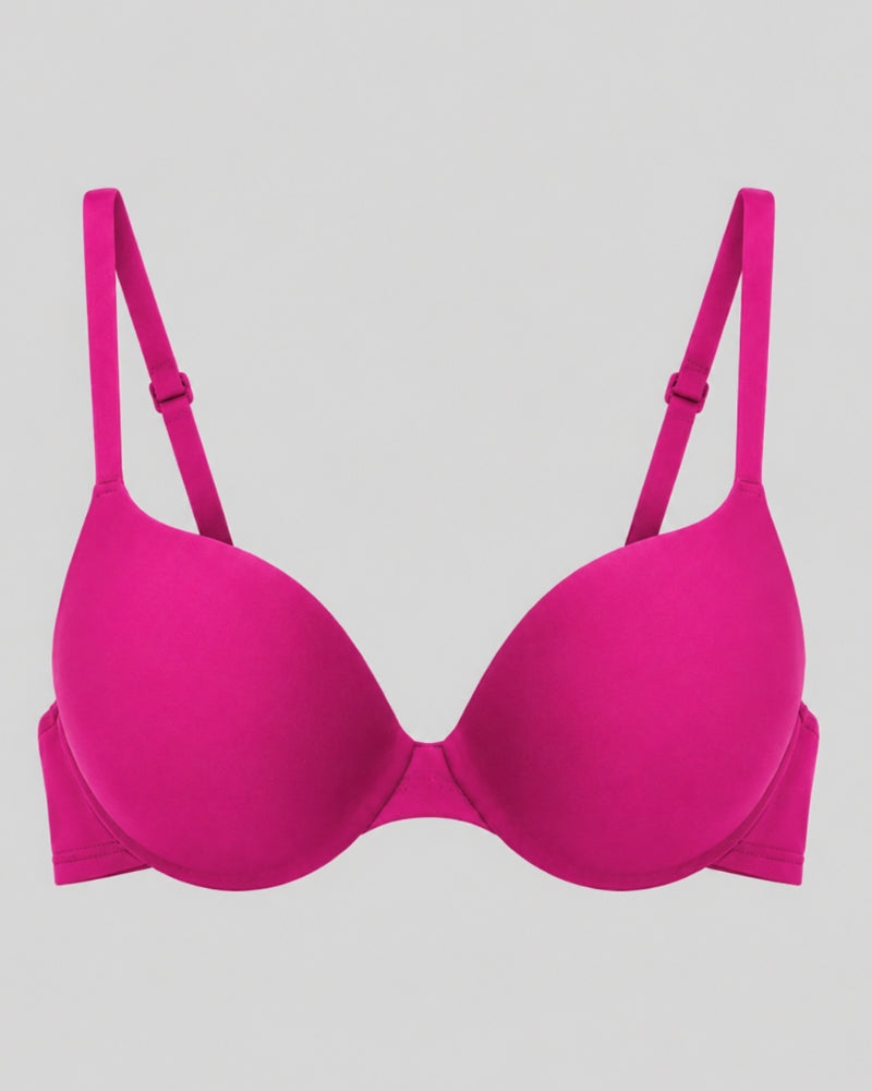 Fuchsia Glow Soft Push-Up Bra
