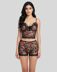 Noir Allure Mesh Set