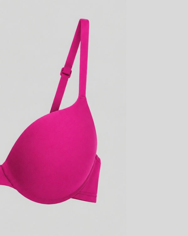 Fuchsia Glow Soft Push-Up Bra