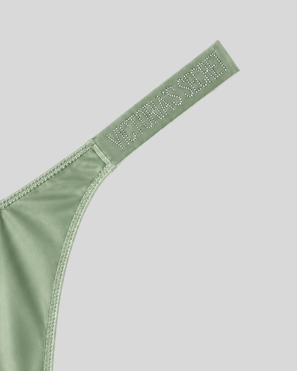Victoria Secret Pista Satin Shine Thong