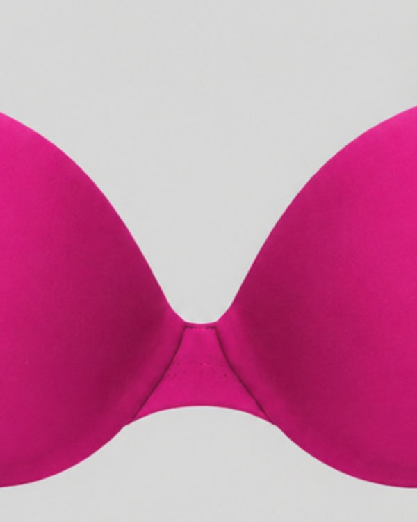 Fuchsia Glow Soft Push-Up Bra