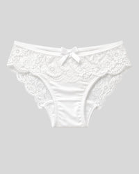 Snow Pearl Lace Bikini Panty
