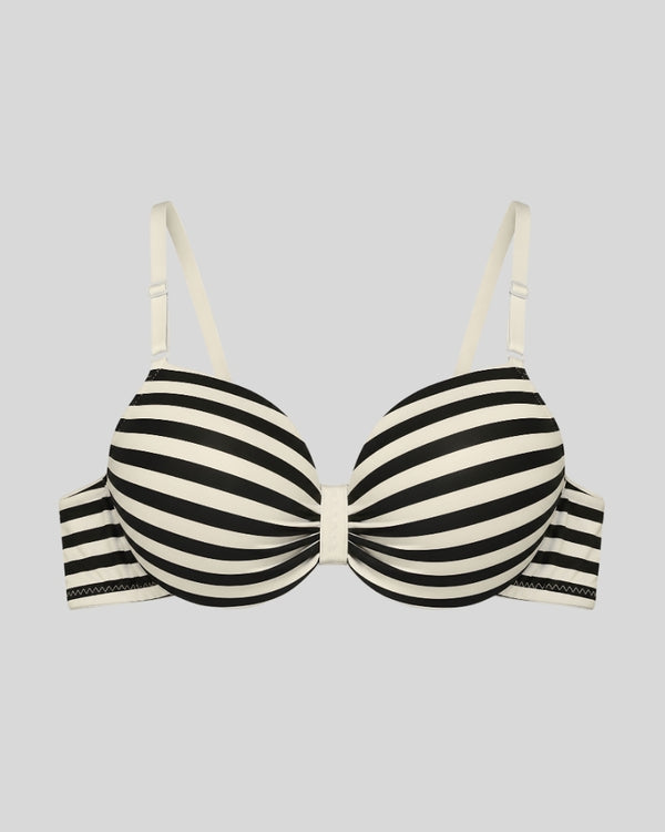 Classic Stripe Push-Up Bra