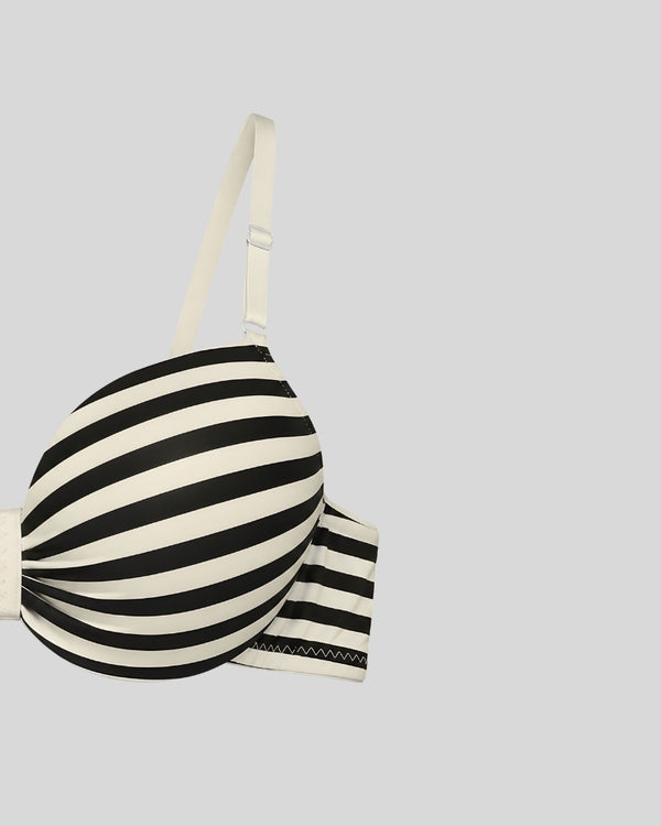 Classic Stripe Push-Up Bra