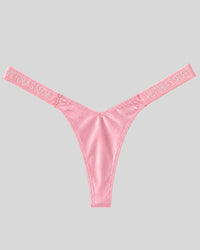 Victoria Secret Pink Satin Shine Thong
