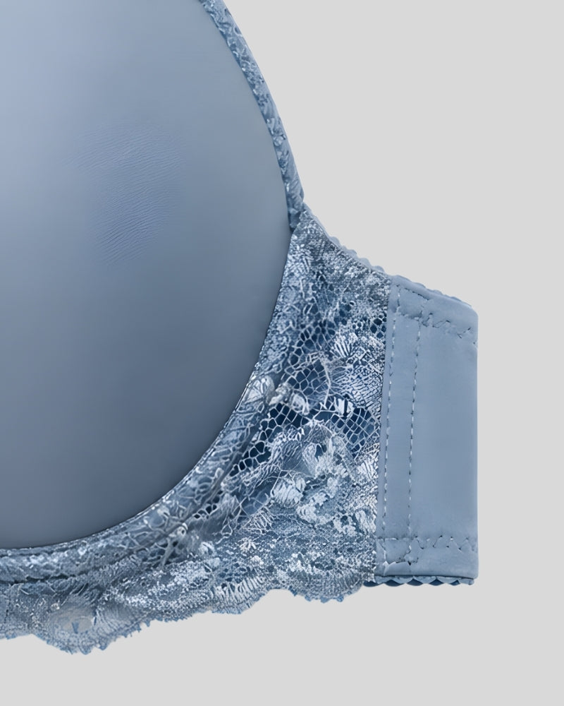 Just Do It Sky Blue Lace Bra