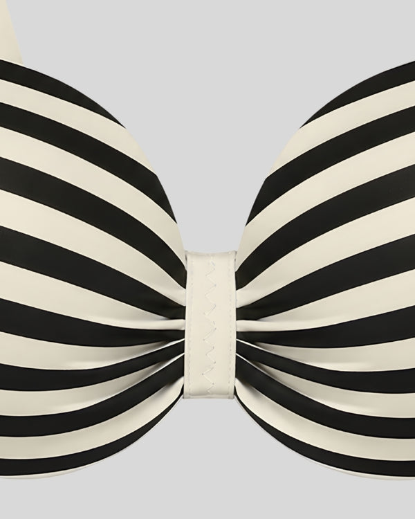 Classic Stripe Push-Up Bra
