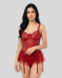 Crimson Lace Charm