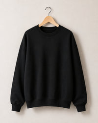 Midnight Black Classic Sweatshirt