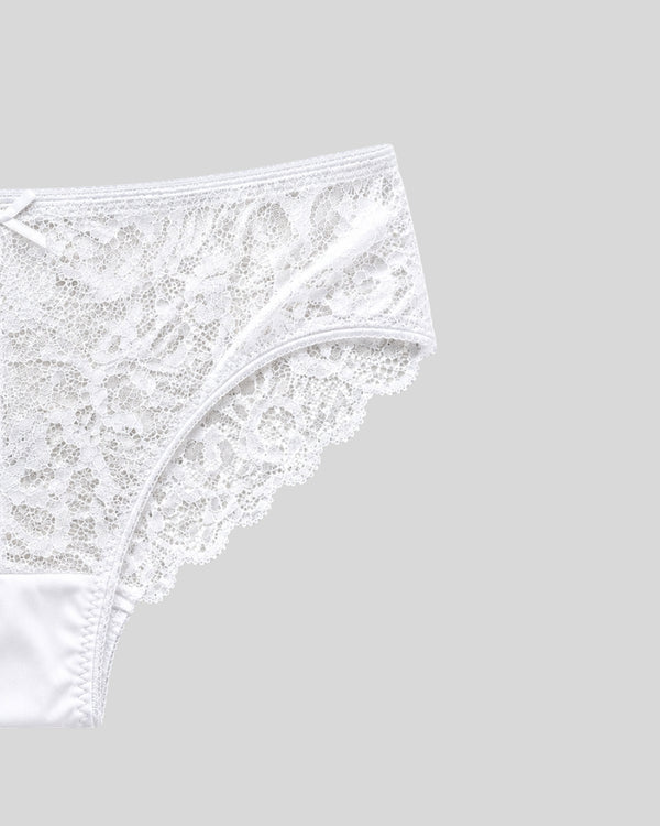 Pure Elegance Lace Bikini Panty