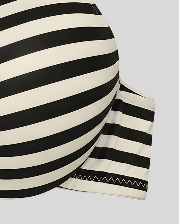 Classic Stripe Push-Up Bra