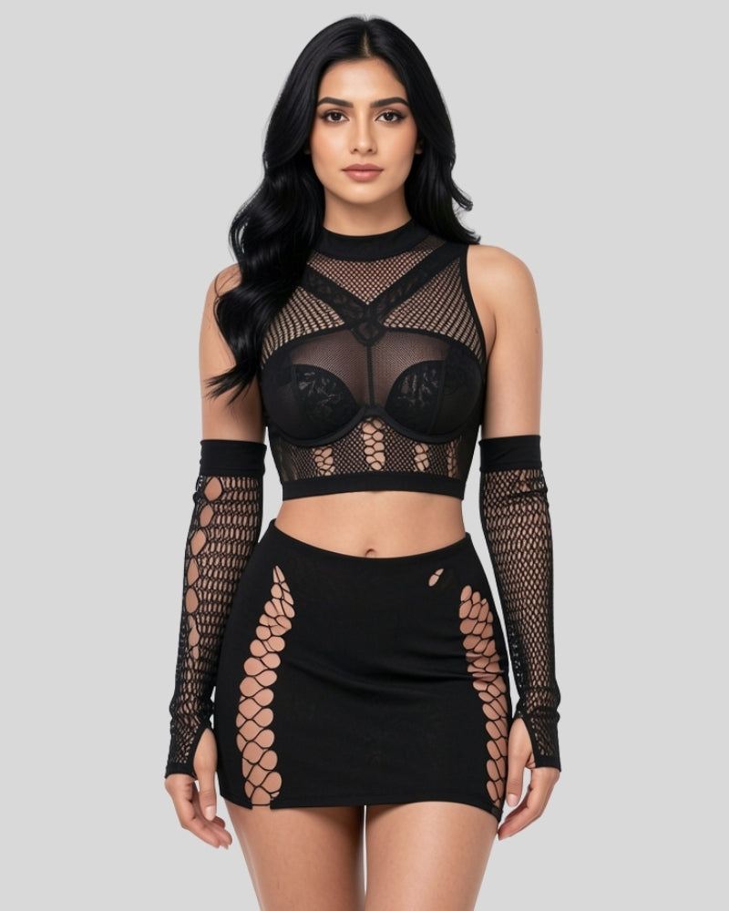 Noir Edge Mesh Set