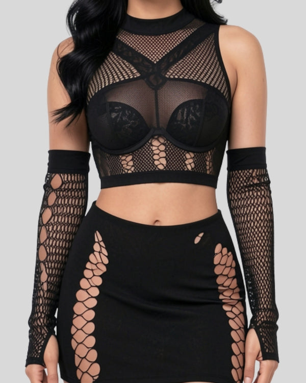 Noir Edge Mesh Set