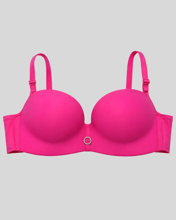 Pink Glam Soft Push-Up Bra