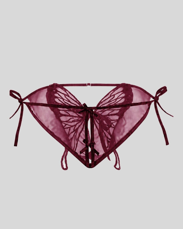 Wine Wing Lingerie
