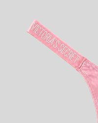 Victoria Secret Pink Satin Shine Thong