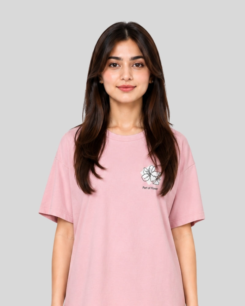 Long Leaf Printed Lounge PJ Set