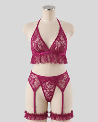 Berry Lace Elegance Set