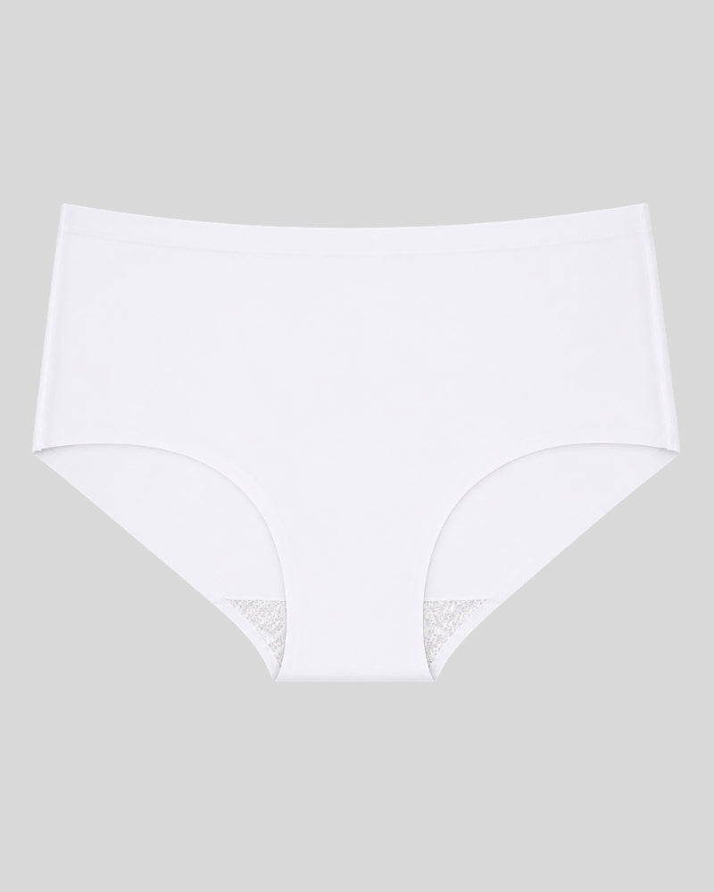 White Seamless Comfort Bikini Panty