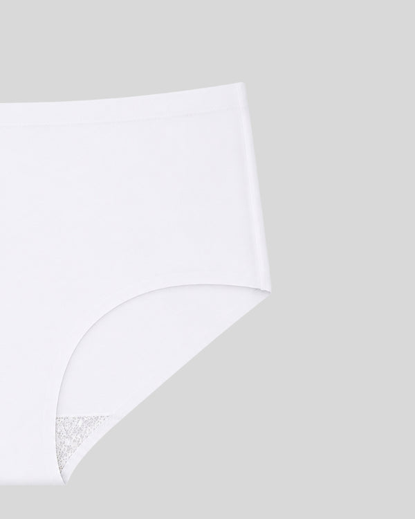 White Seamless Comfort Bikini Panty