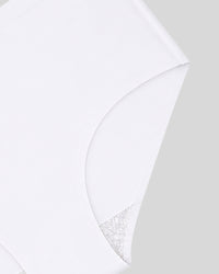 White Seamless Comfort Bikini Panty