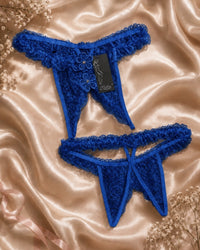 Royal Bloom Lace Thong