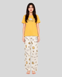 Sunny Bliss Printed PJ Set ( Chinese Printed )