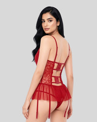 Crimson Lace Charm