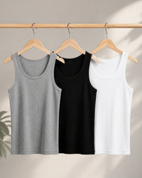 Men’s Comfort Sando Set ( Pack Of 3 )