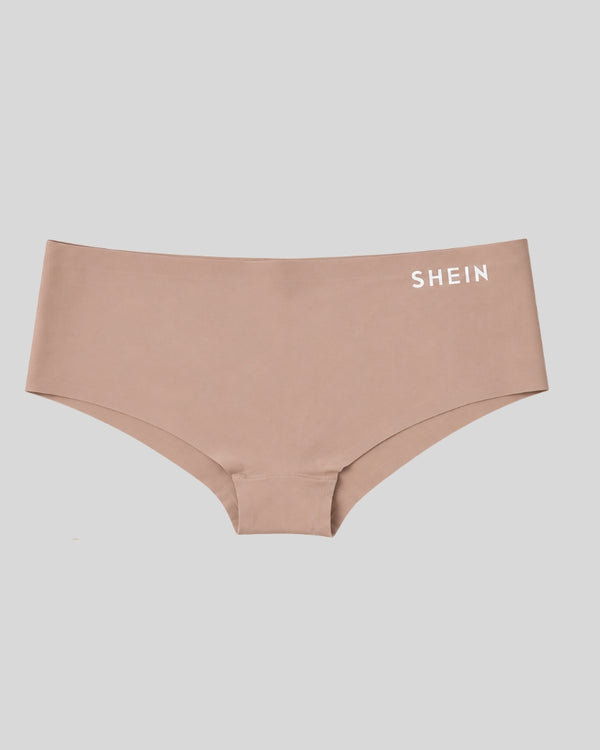 Blush Nude Seamless Logo Bikini Panty