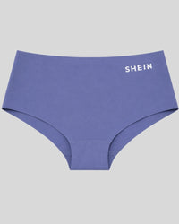 Periwinkle Seamless Logo Bikini Panty