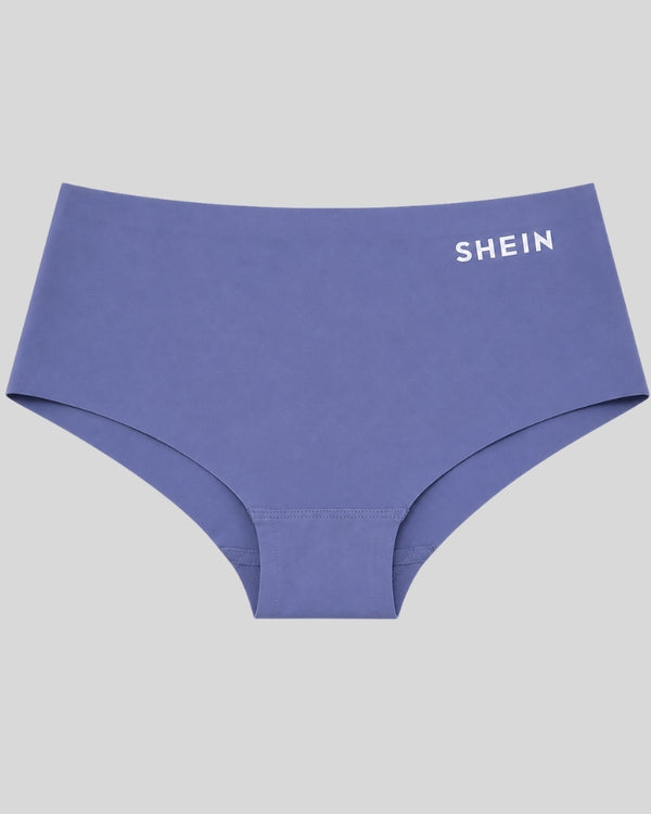 Periwinkle Seamless Logo Bikini Panty