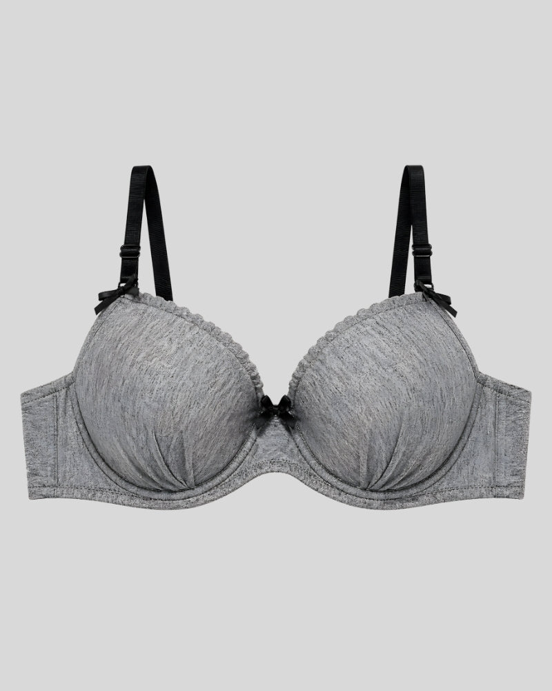 Heather Lace Push-Up Bra