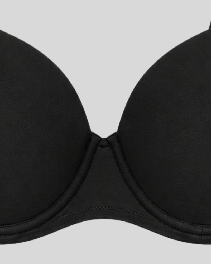 Pierre Cardin Black Push-Up Bra