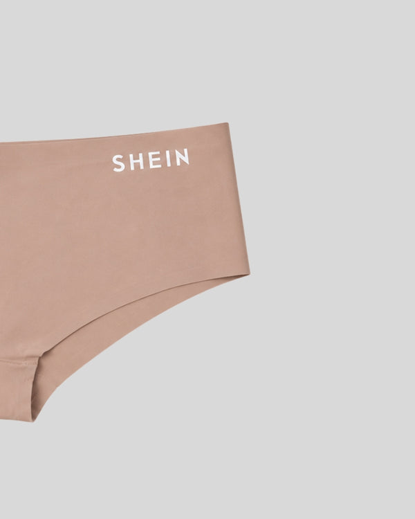 Blush Nude Seamless Logo Bikini Panty