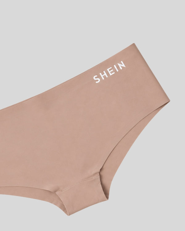 Blush Nude Seamless Logo Bikini Panty