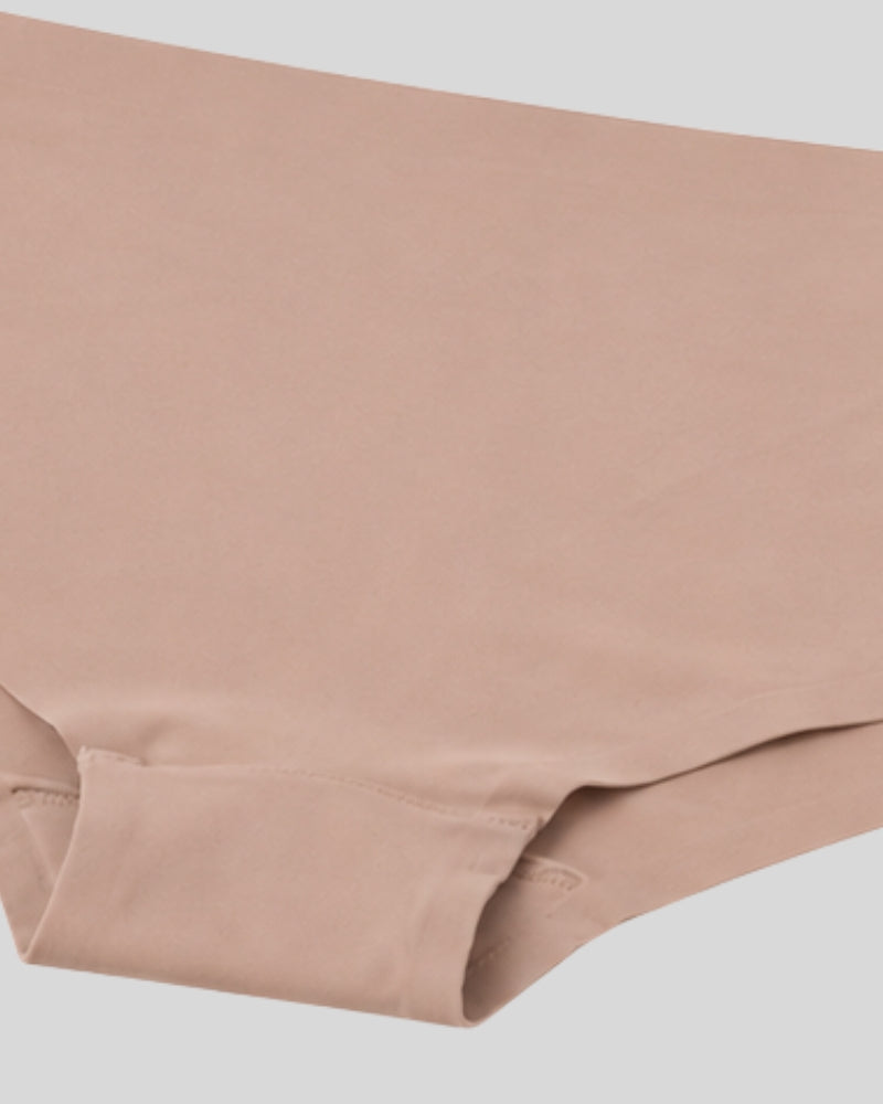 Blush Nude Seamless Logo Bikini Panty